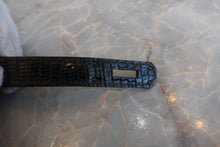 画像をギャラリービューアに読み込む, HERMES／エルメス ケリー28 リザード ブラック 〇S刻印 ショルダーバッグ 800020026
