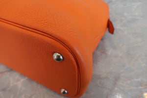 HERMES BOLIDE 35 Clemence leather Orange □G刻印Shoulder bag 600090038