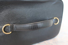 画像をギャラリービューアに読み込む, CHANEL/シャネル ココマーク2WAYバニティ キャビアスキン ブラック/ゴールド金具 バニティ 700110064
