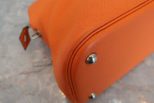 将图片加载到图库查看器，HERMES BOLIDE 35 Clemence leather Orange □G刻印Shoulder bag 600090038
