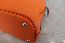 将图片加载到图库查看器，HERMES BOLIDE 35 Clemence leather Orange □G刻印Shoulder bag 600090038
