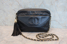 画像をギャラリービューアに読み込む, CHANEL/シャネル マトラッセフリンジチェーンショルダーバッグ ラムスキン ブラック/ゴールド金具 ショルダーバッグ 800060118

