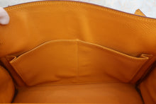 Load image into Gallery viewer, HERMES KELLY 32 Graine Couchevel leather Jaune 〇X Engraving Shoulder bag 500050082
