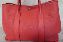將圖片載入圖庫檢視器 HERMES／エルメス ガーデンパーティPM ネゴンダ ルージュ □R刻印 トートバッグ 700080177
