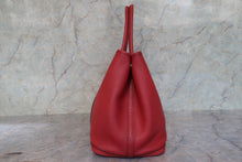 將圖片載入圖庫檢視器 HERMES／エルメス ガーデンパーティPM ネゴンダ ルージュ □R刻印 トートバッグ 700080177
