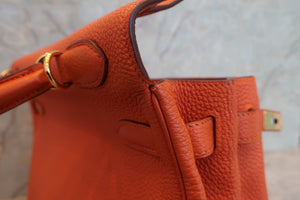 HERMES KELLY 32 Togo leather Orange □M刻印 Shoulder bag 600100011