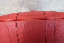 將圖片載入圖庫檢視器 HERMES／エルメス ガーデンパーティPM ネゴンダ ルージュ □R刻印 トートバッグ 700080177
