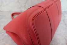 將圖片載入圖庫檢視器 HERMES／エルメス ガーデンパーティPM ネゴンダ ルージュ □R刻印 トートバッグ 700080177
