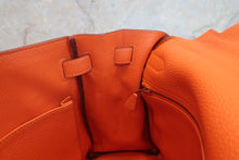 将图片加载到图库查看器，HERMES KELLY 32 Togo leather Orange □M刻印 Shoulder bag 600100011
