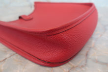Load image into Gallery viewer, HERMES  EVELYNE TPM Clemence leather Rouge garance Y Engraving Shoulder bag 700120181
