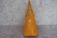 Load image into Gallery viewer, HERMES BOLIDE 35  Graine Couchevel leather Jaune 〇S Engraving Shoulder bag 600070195
