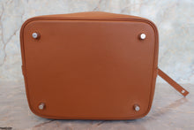 画像をギャラリービューアに読み込む, HERMES／エルメス ピコタンロックＭＭトレサージュ ヴォーエプソン ゴールド/ローズアザレ/オレンジ D刻印 ハンドバッグ 700110088
