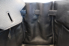 将图片加载到图库查看器，HERMES BIRKIN 35 Clemence leather Black □I刻印 Hand bag 600110103
