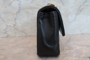 CHANEL/シャネル ミニマトラッセチェーンショルダーバッグ ラムスキン ブラック/ゴールド金具 ショルダーバッグ 700080224