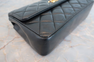 CHANEL/香奈儿 迷你CF 链条包 羊皮 Black/Gold hadware(黑色/金色金属) 肩背包 700070275