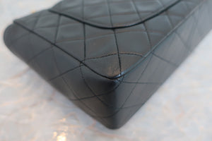 CHANEL Matelasse single flap chain shoulder bag Lambskin Black/Gold hadware Shoulder bag 600060189