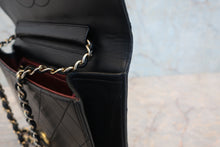 画像をギャラリービューアに読み込む, CHANEL/シャネル マトラッセプッシュロックチェーンショルダーバッグ ラムスキン ブラック/ゴールド金具 ショルダーバッグ 800060055
