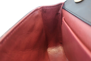 CHANEL/シャネル ミニマトラッセチェーンショルダーバッグ ラムスキン ブラック/ゴールド金具 ショルダーバッグ 700080224
