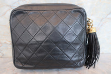 将图片加载到图库查看器，CHANEL/香奈儿 CF 流苏 链条 肩背包 羊皮 Black/Gold hadware(黑色/金色金属) 肩背包 700070252
