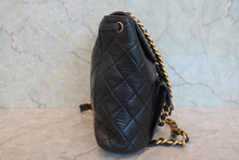 画像をギャラリービューアに読み込む, CHANEL/シャネル マトラッセチェーンリュック ラムスキン ブラック/ゴールド金具 リュック 800070170
