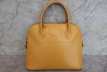 将图片加载到图库查看器，HERMES／BOLIDE 31 Graine Couchevel leather Jaune □F刻印 Shoulder bag 600070188
