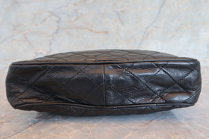 CHANEL/シャネル マトラッセフリンジチェーンショルダーバッグ ラムスキン ブラック/ゴールド金具 ショルダーバッグ 700080217