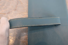 Load image into Gallery viewer, HERMES  Bearn Soufflet Epsom leather Blue jean □K Engraving Wallet 700090225
