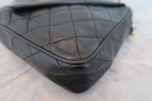 CHANEL/香奈儿 CF 流苏 链条 肩背包 羊皮 Black/Gold hadware(黑色/金色金属) 肩背包 700070252