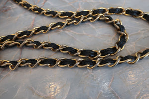 CHANEL/香奈儿 CF 流苏 链条 肩背包 羊皮 Black/Gold hadware(黑色/金色金属) 肩背包 700070252