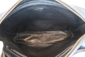 CHANEL/シャネル マトラッセフリンジチェーンショルダーバッグ ラムスキン ブラック/ゴールド金具 ショルダーバッグ 700080217