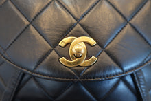 画像をギャラリービューアに読み込む, CHANEL/シャネル マトラッセチェーンリュック ラムスキン ブラック/ゴールド金具 リュック 800070170
