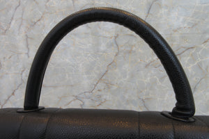 CHANEL/シャネル マドモアゼルハンドバッグ キャビアスキン ブラック/ゴールド金具 ハンドバッグ 700030005