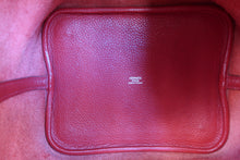 画像をギャラリービューアに読み込む, HERMES／エルメス ピコタンロックＭＭ トリヨンクレマンス ルージュカザック □Q刻印 ハンドバッグ 800020036
