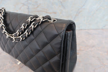 画像をギャラリービューアに読み込む, CHANEL/シャネル 中マトラッセシングルフラップチェーンショルダーバッグ ラムスキン ブラック/シルバー金具 ショルダーバッグ 700090027

