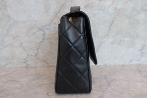 CHANEL/シャネル マトラッセチェーンショルダーバッグ ラムスキン ブラック/ゴールド金具 ショルダーバッグ 700070273