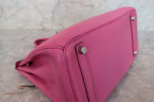 画像をギャラリービューアに読み込む, HERMES／エルメス オータクロア28 シェーブル フューシャピンク □J刻印 ハンドバッグ 700070079
