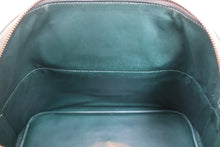 Load image into Gallery viewer, HERMES BOLIDE 35 Box carf leather Green 〇U Engraving Shoulder bag 500030117
