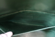 将图片加载到图库查看器，HERMES BOLIDE 35 Box carf leather Green 〇U刻印 Shoulder bag 500030117

