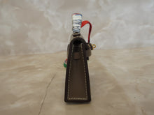 Load image into Gallery viewer, HERMES MINI MINI Bag charm KERRY Twilly  Box carf leather YEngraving  Etoupe gray  Bag charm  20100029
