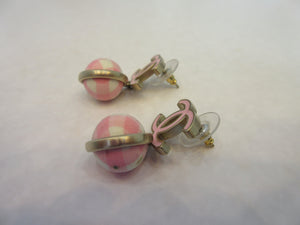 ＣＨＡＮＥＬ CC mark Earring   Gold plate  Pink/Gold  Earring  20090053