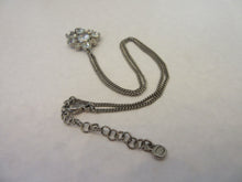 Load image into Gallery viewer, ＣＨＡＮＥＬ CC mark Rhinestone Necklace  Silver plated  Silver  Necklace  28040183
