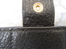 将图片加载到图库查看器，HERMES SAC A DEPECHE 41 Fjord leather Black □F刻印 Hand bag 400010034
