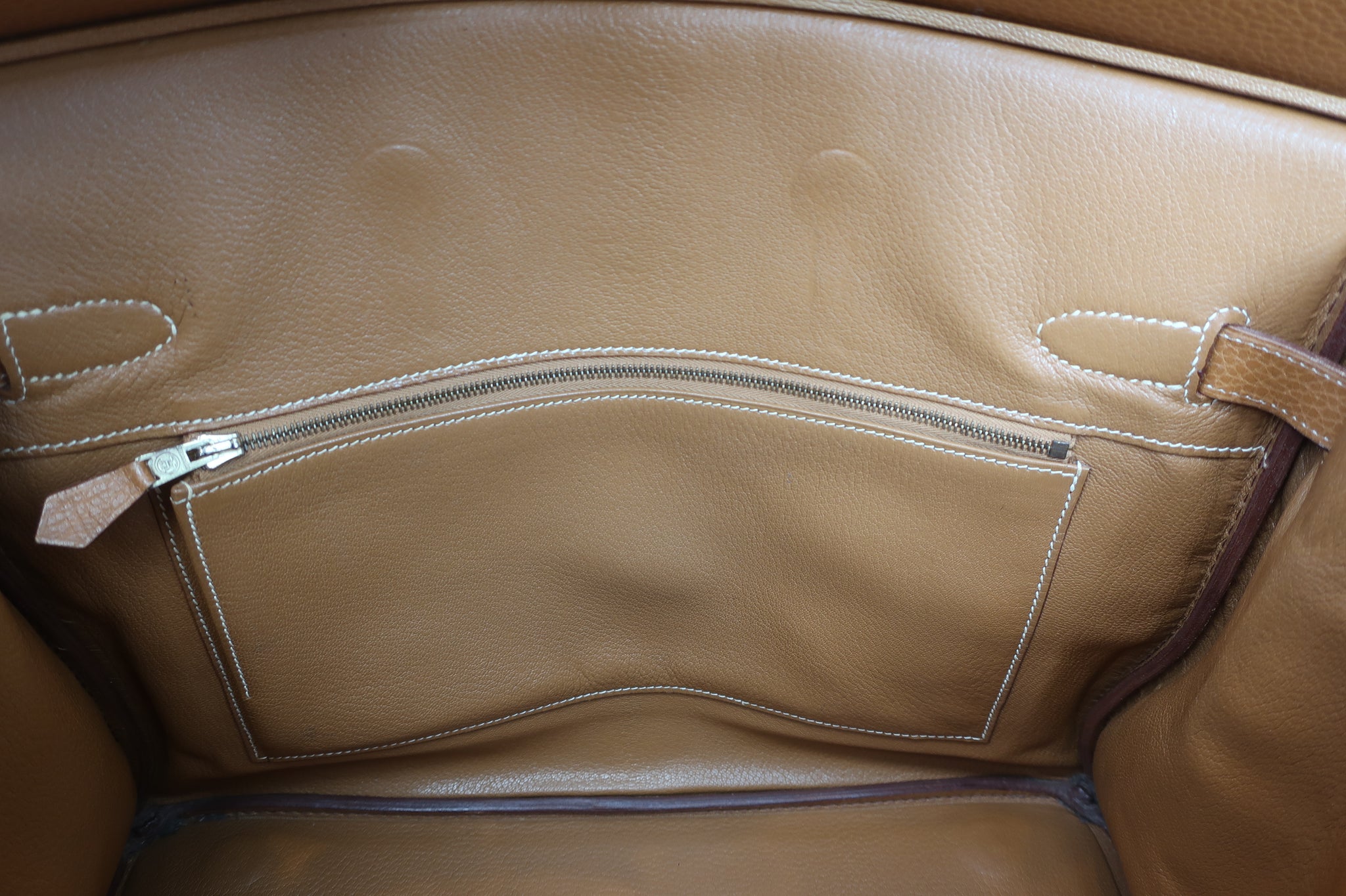 HERMES BIRKIN 35 Ardennes leather Natural sable □F Engraving Hand bag –  BRANDSHOP-RESHINE