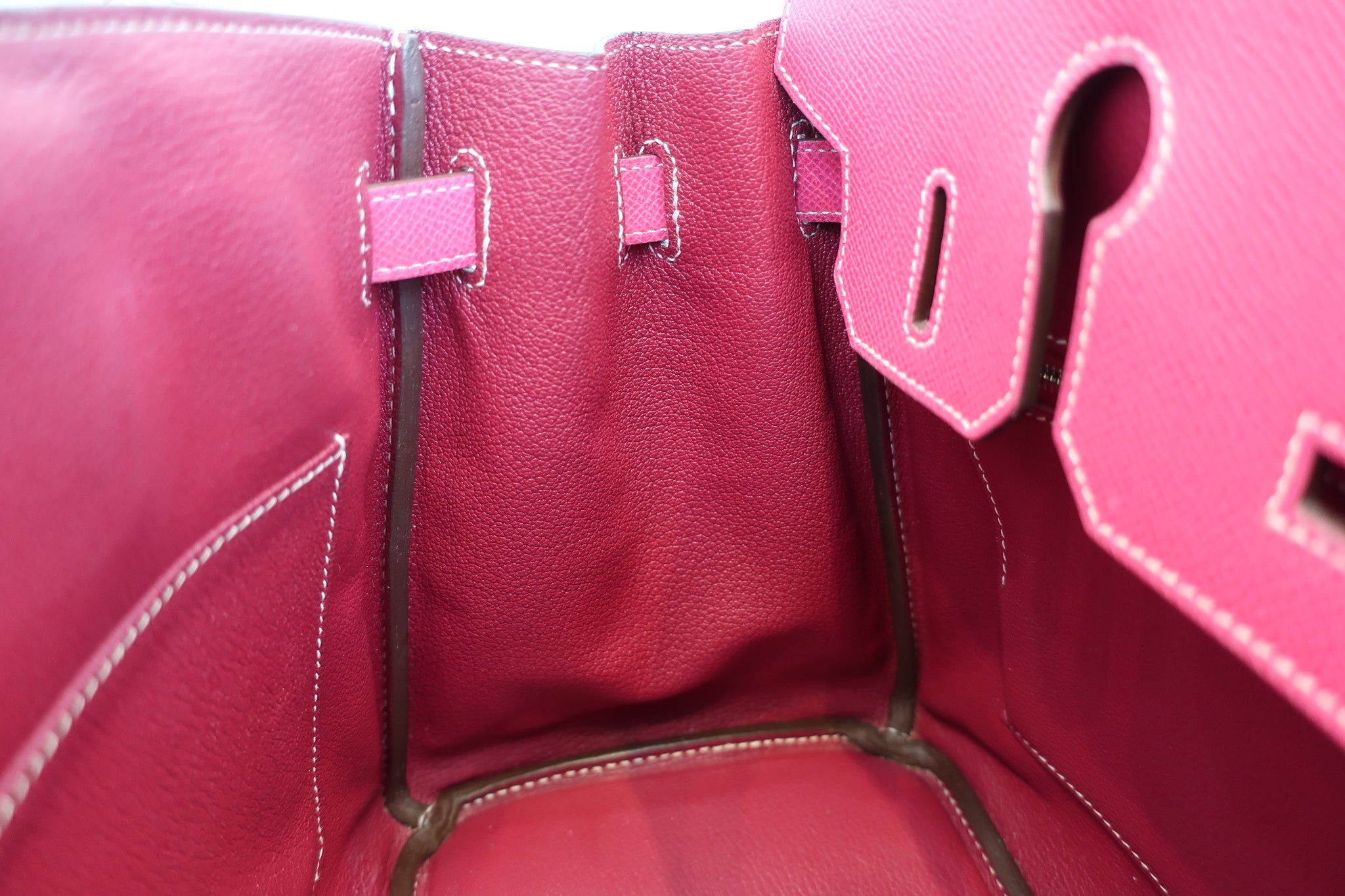 A LIMITED EDITION ROSE TYRIEN & RUBIS EPSOM LEATHER CANDY BIRKIN