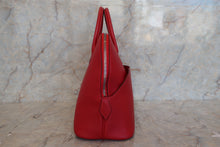 Load image into Gallery viewer, HERMES　BOLIDE 1923 Swift leather Rouge garance □I Engraving Hand bag 500020142
