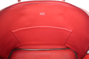 HERMES　BOLIDE 1923 Swift leather Rouge garance □I刻印 Hand bag 500020142