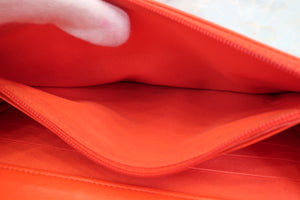 CHANEL/香奈儿 V线 WOC Lambskin Orange (橙色) 肩背包 400070011