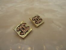 Load image into Gallery viewer, ＣＨＡＮＥＬ CC mark Rhinestone Earring  Gold plated  Gold  Earring  300010170
