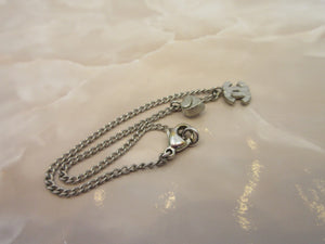 ＣＨＡＮＥＬ CC mark Rhinestone Bracelet  Silver plated  Silver  Bracelet  300010067