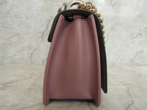 FENDI KAN IF F Chain shoulder bag Leather Pink Shoulder bag 300030066